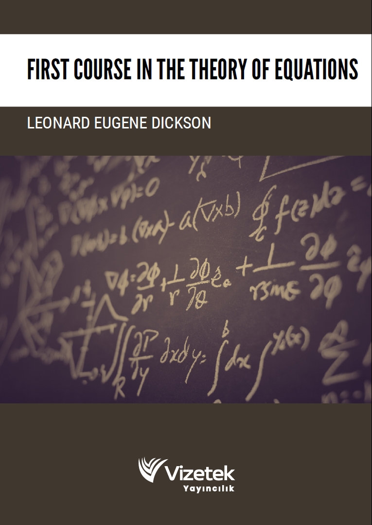 First Course in the Theory of Equations First Course in the Theory of Equations
