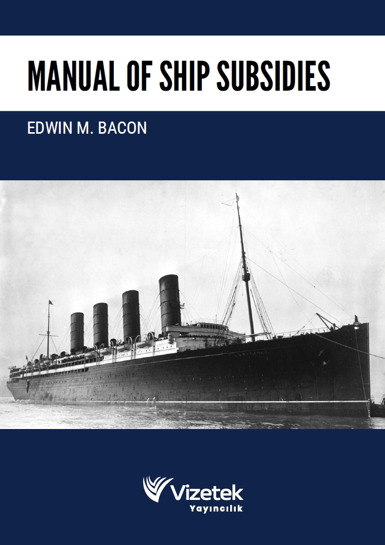 Manual of Ship Subsidies Manual of Ship Subsidies