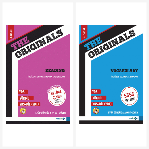 THE ORIGINALS 2 In 1 - Vocabulary + Readıng Yeni Baskı