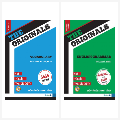 THE ORIGINALS 2 In 1 - Vocabulary + English Grammar (yds / Yökdil / Yks-dil)