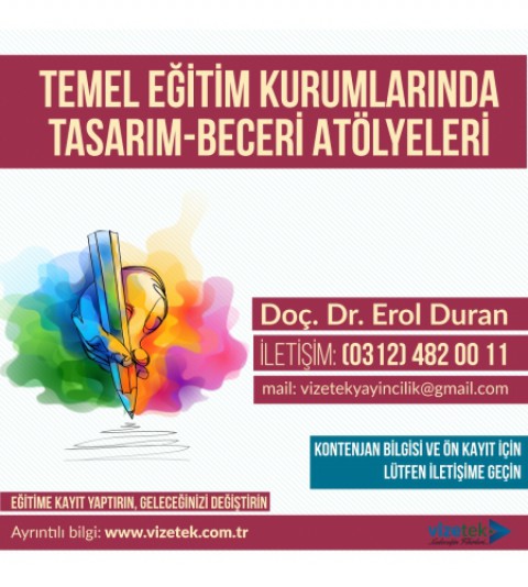 Temel Eğitim Kurumlarında Tasarım-Beceri Atölyeleri